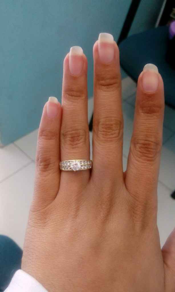 ¿cuál fue la última foto que le tomaron a su anillo? 💍 - 1