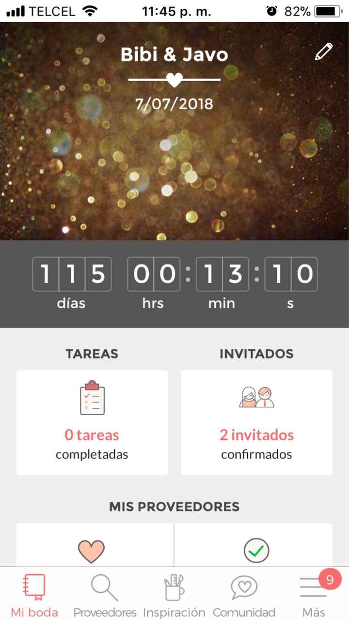 Así el reporte hasta ahorita - 1