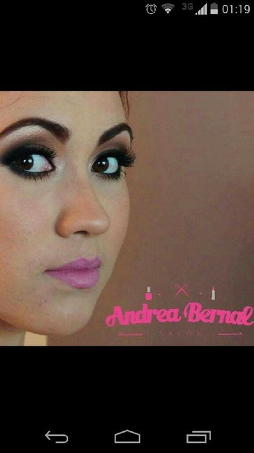 Mi foto con /sin maquillaje - 1