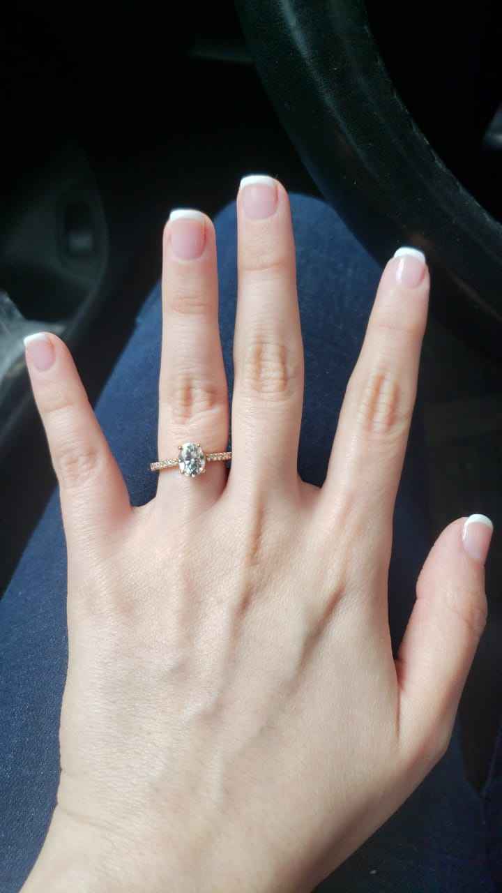 Les gustó su anillo de compromiso? - 1