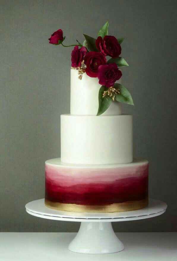  Boda roja: pasteles - 1