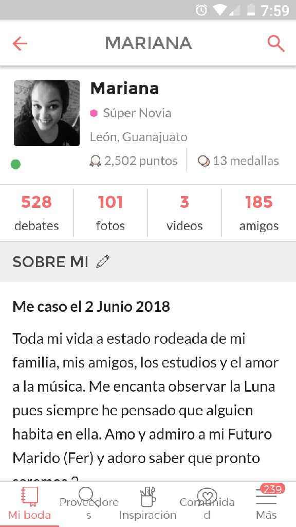  Súper novia!!!! Ohhh siiiii.... 💕👏 - 1