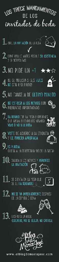  #13 mandamientos de los Invitados!!!! - 1