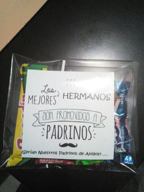  Invitaciones a ser nuestros padrinos!!!! - 1