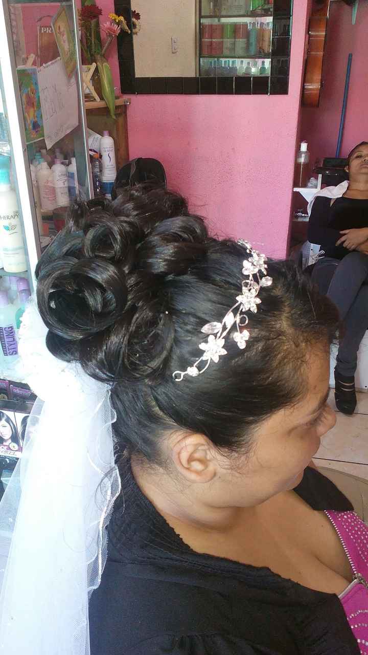 Prueba de peinado y maquillaje  - 3