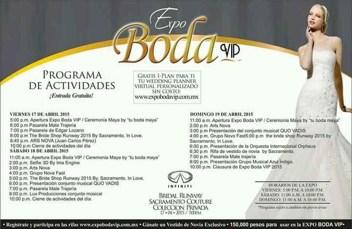 Chicas de mérida, dudas con la expo boda - 1