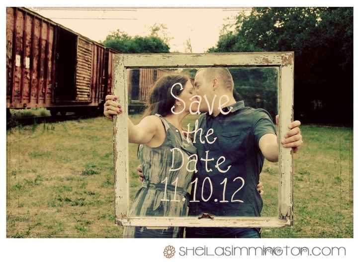 Idea para el Save the date!