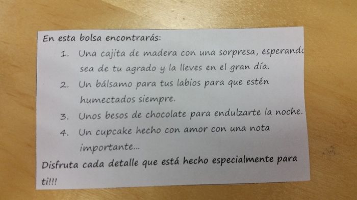 Tarjetita para mis damas