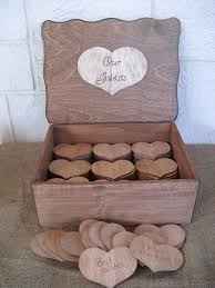 Corazones para deseos (madera)