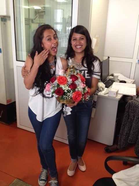 Mi primera dama oficial! Karen