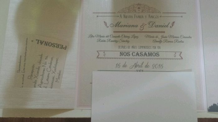 Listas nuestras invitaciones!!! - 2