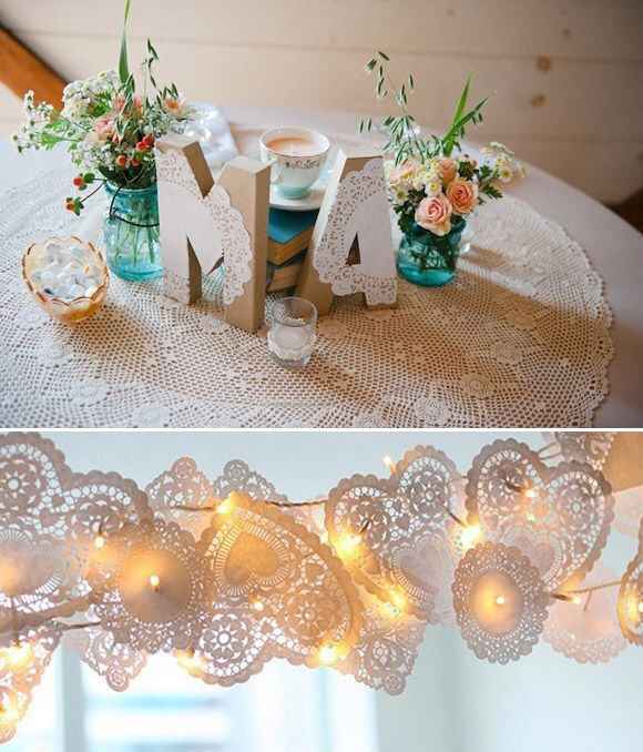 Ideas con blondas - 7