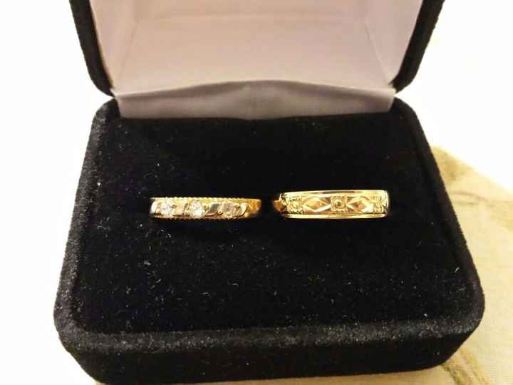 Un avanceee: nuestras argollas! - 1