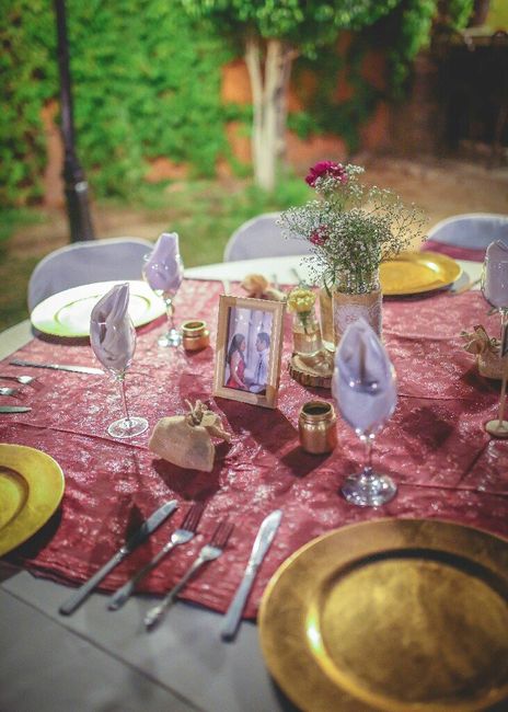 Centro de mesa en mi boda!! 😍 - 2