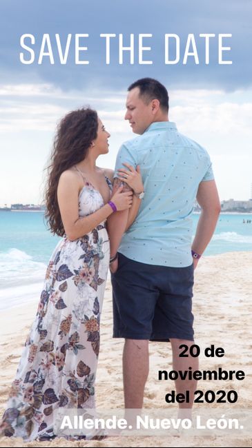 Save the date! Gracias 🙏🏻 2