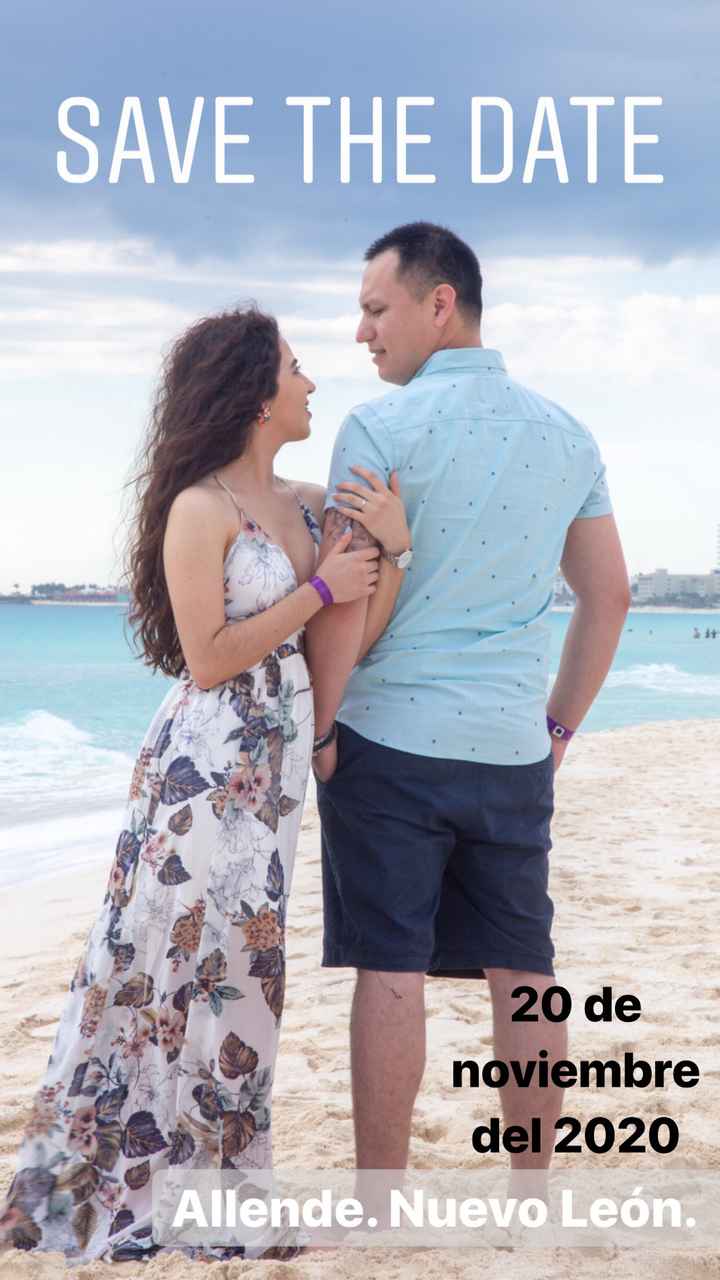 Save the date! Gracias 🙏🏻 - 2