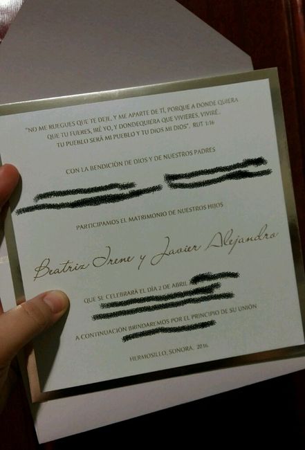 Me encantan mis invitaciones! - 2
