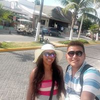 En las Calles de isla Mujeres