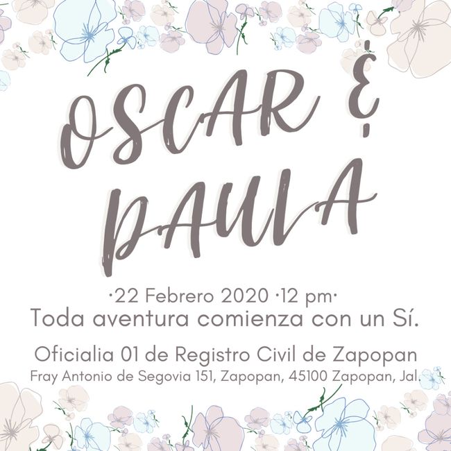 Invitaciones de tu boda civil 3