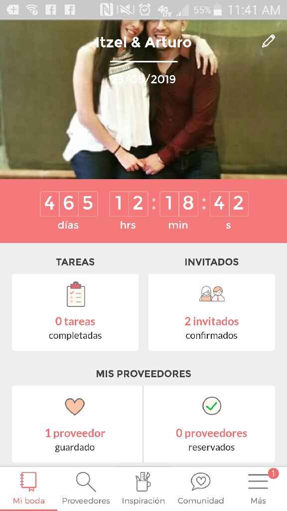 ¡Escribe los días que faltan para tu boda! - 1