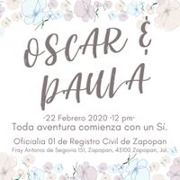 Invitaciones de tu boda civil - 1