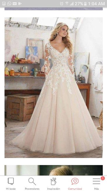  Vestidos de novia manga larga - 1