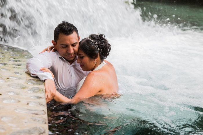 Trash the dress bajo el agua 💦💦 14