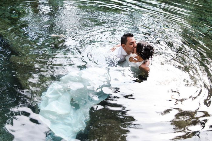 Trash the dress bajo el agua 💦💦 - 7
