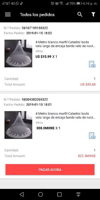 Ayuda.!!! chicas no se que hacer con mi velo - 1