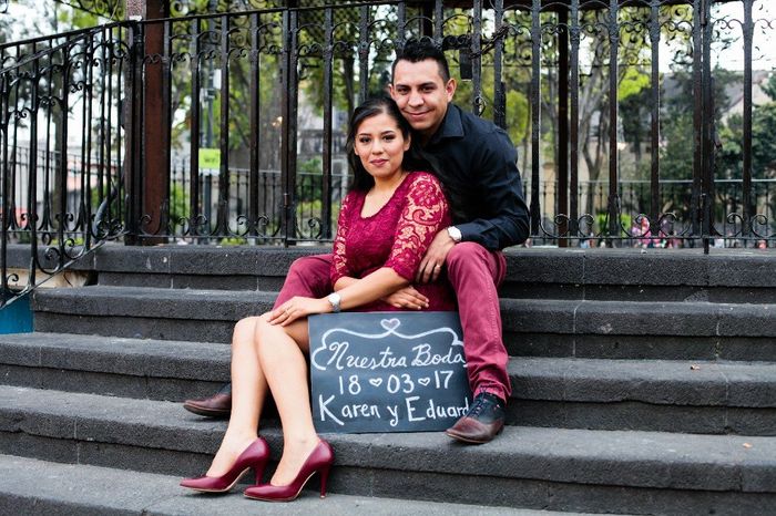 Presuman su foto de Save the Date ❤️ - 1