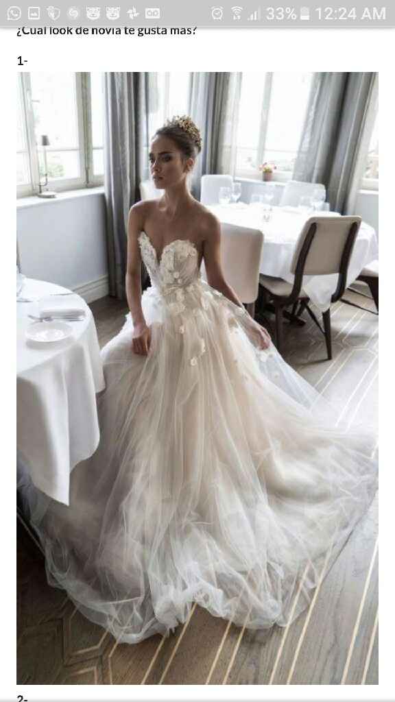 Pasarela Nupcial: Look de novia - 1
