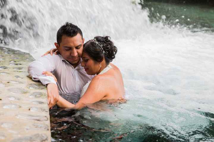 Trash the dress bajo el agua 💦💦 - 2