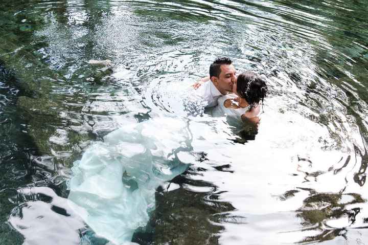 Trash the dress bajo el agua 💦💦 - 7