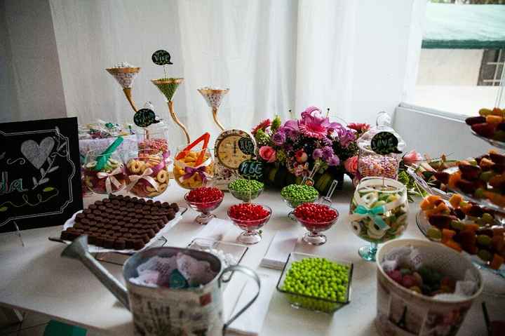 Ideas para decorar "candy bar" - 1