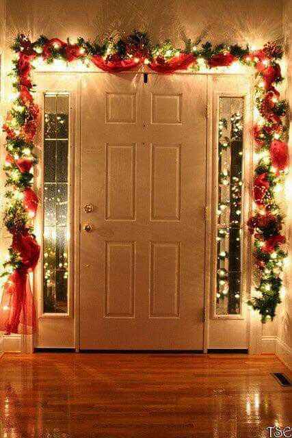  Ideas navideñas para la puerta de tu hogar !! - 2