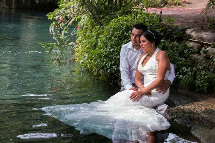 Trash the dress Underwater - 7