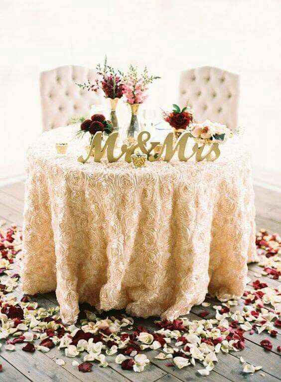  Hermosas mesas de novios !! - 1