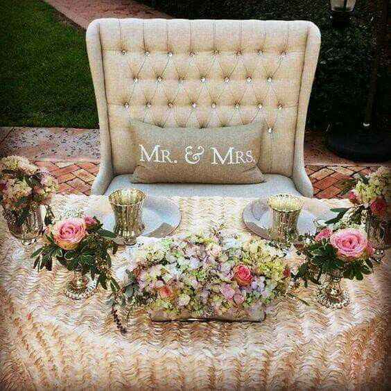  Hermosas mesas de novios !! - 5