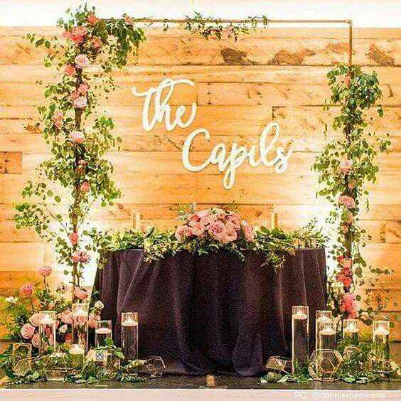  Hermosas mesas de novios !! - 6