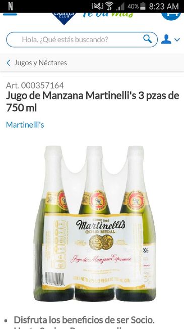 Necesito Recomendaciones para el Brindis! 1