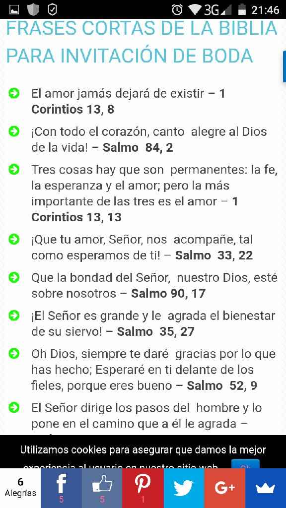 Ayuda! Frases religiosas para invitaciones ? - 19