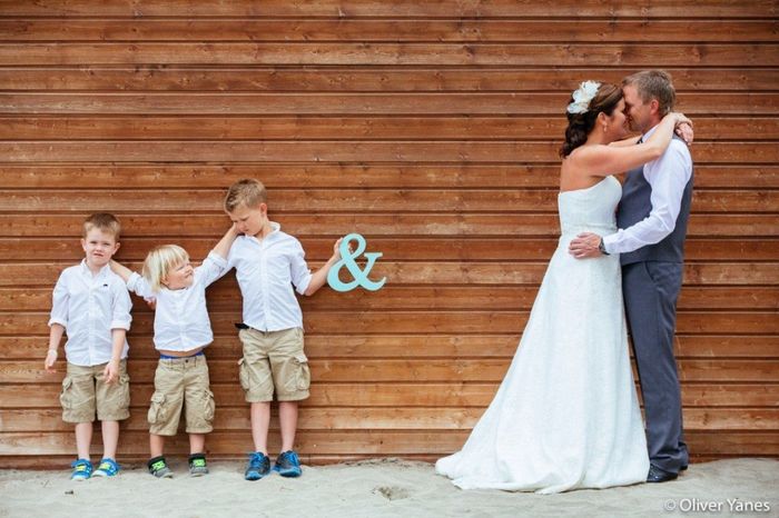 Hijos en la boda