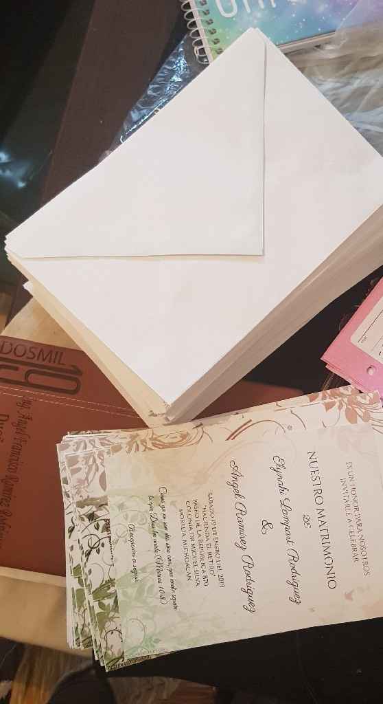 Ya tengo mis invitaciones - 1