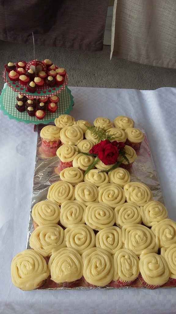Pastel de Cupcakes