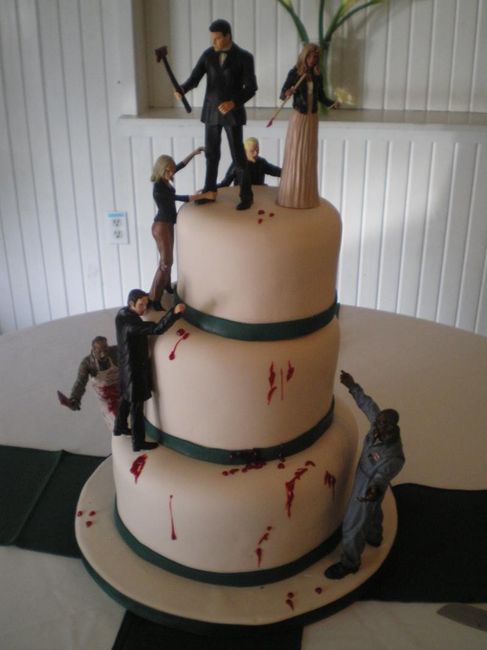 pasteles con tematica zombie 12