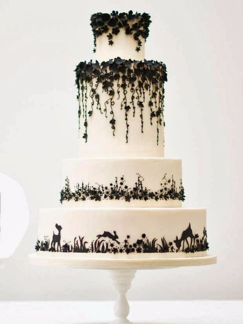 Bosque hermosa idea para pasteles 8