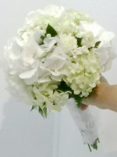 Ramos con hortensias 8