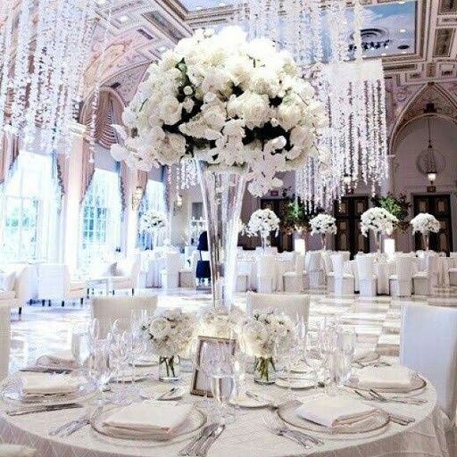 Decoración  todo en blanco 10