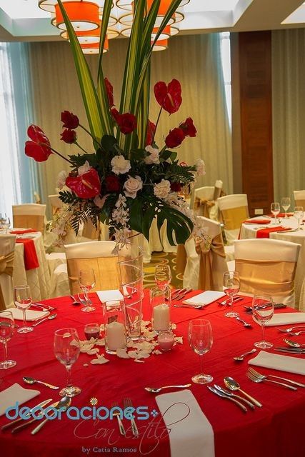 Decoración Rojo pasion 2