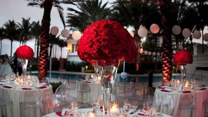 Decoración Rojo pasion 8